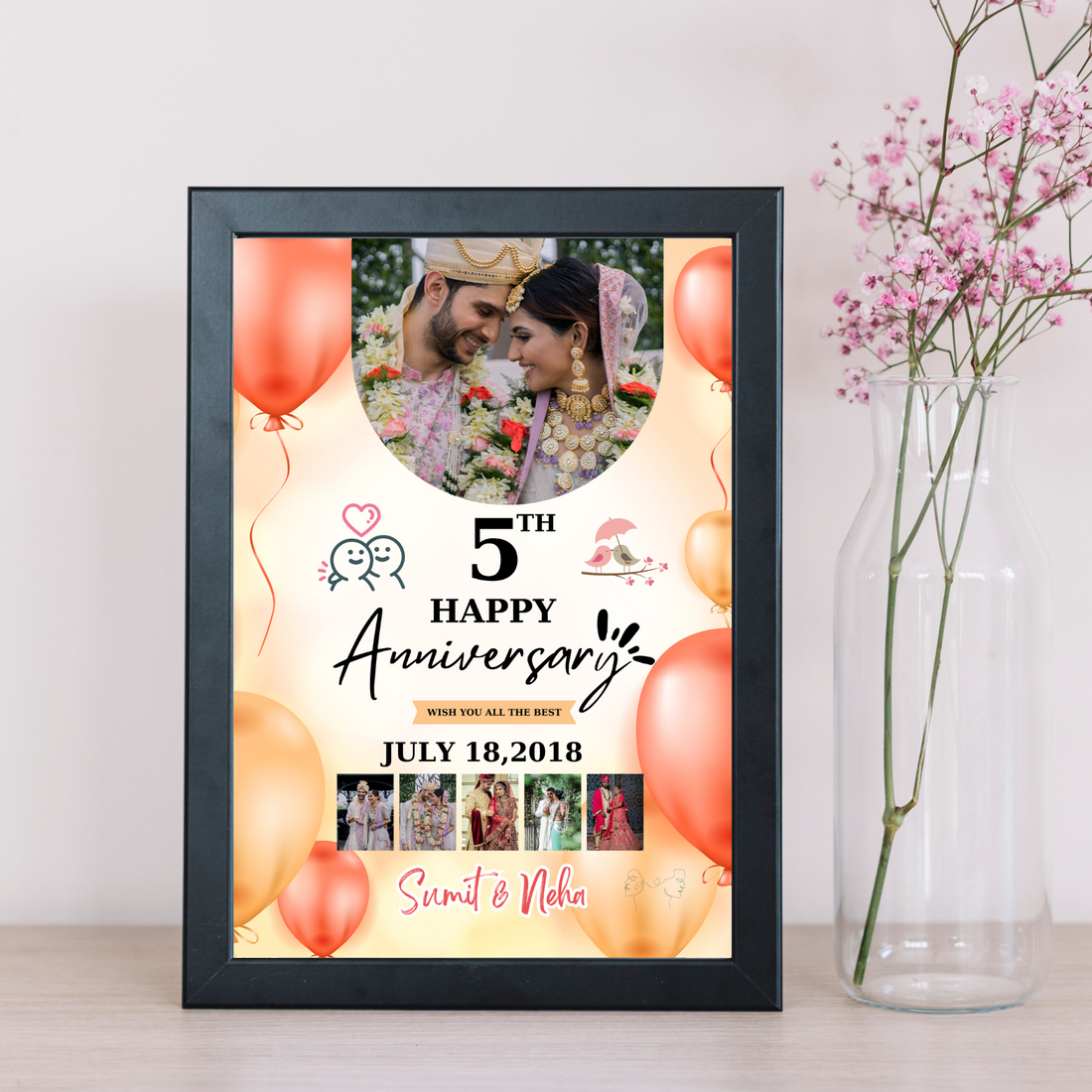 Love in Focus: Anniversary Frames