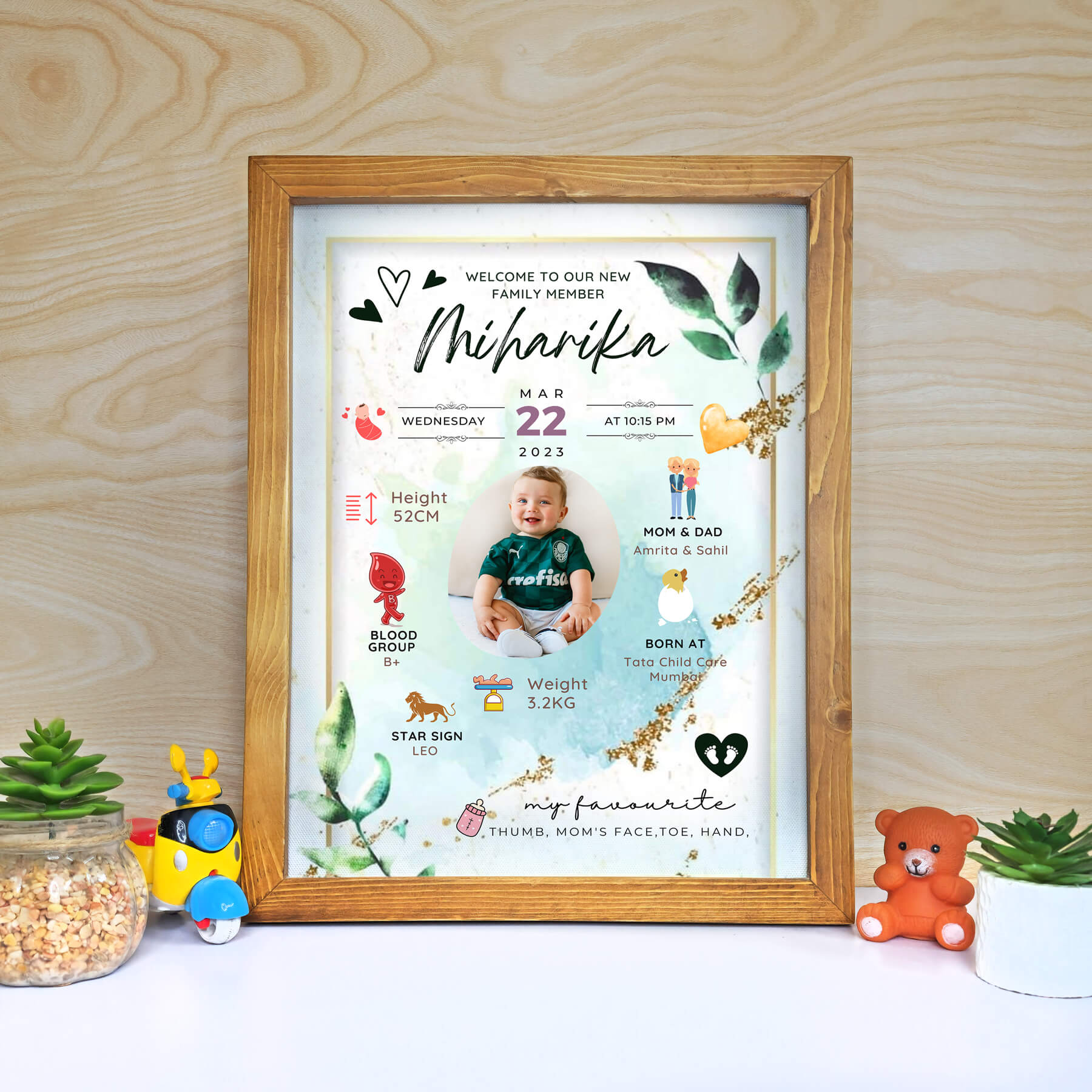 Unique New Baby Gift: Transform Nursery Décor with Adorable Wall Art