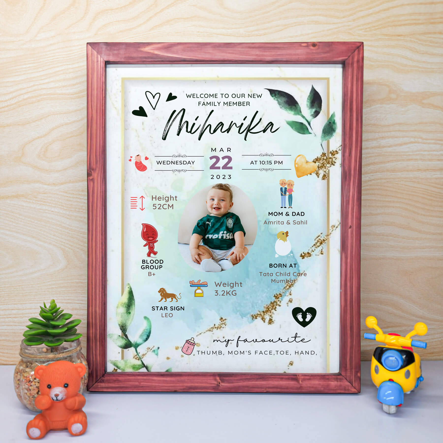 Unique New Baby Gift: Transform Nursery Décor with Adorable Wall Art