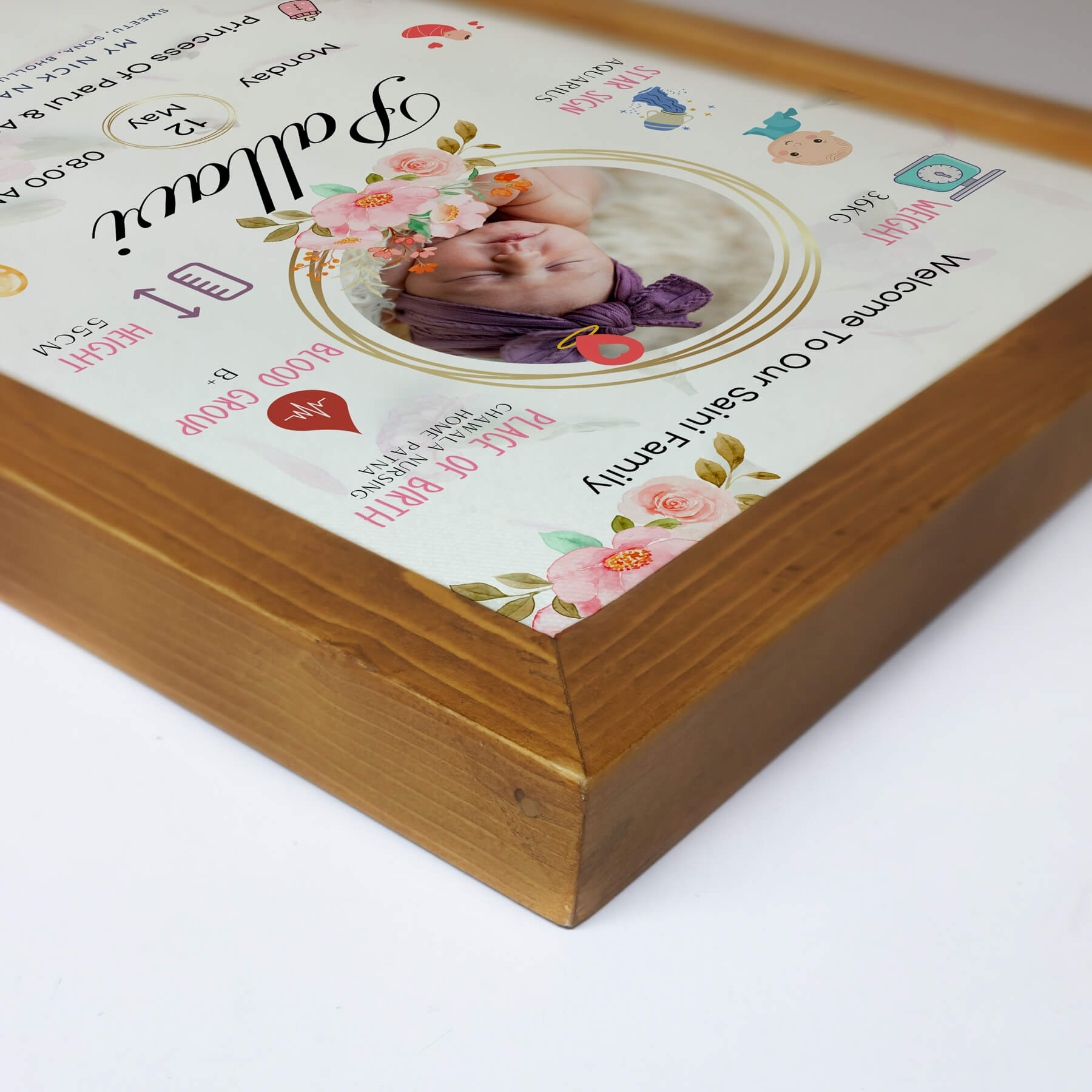 Newborn Photo Frame